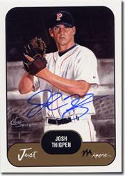 2002 Just Prospects Autographs #39 Josh Thigpen/200