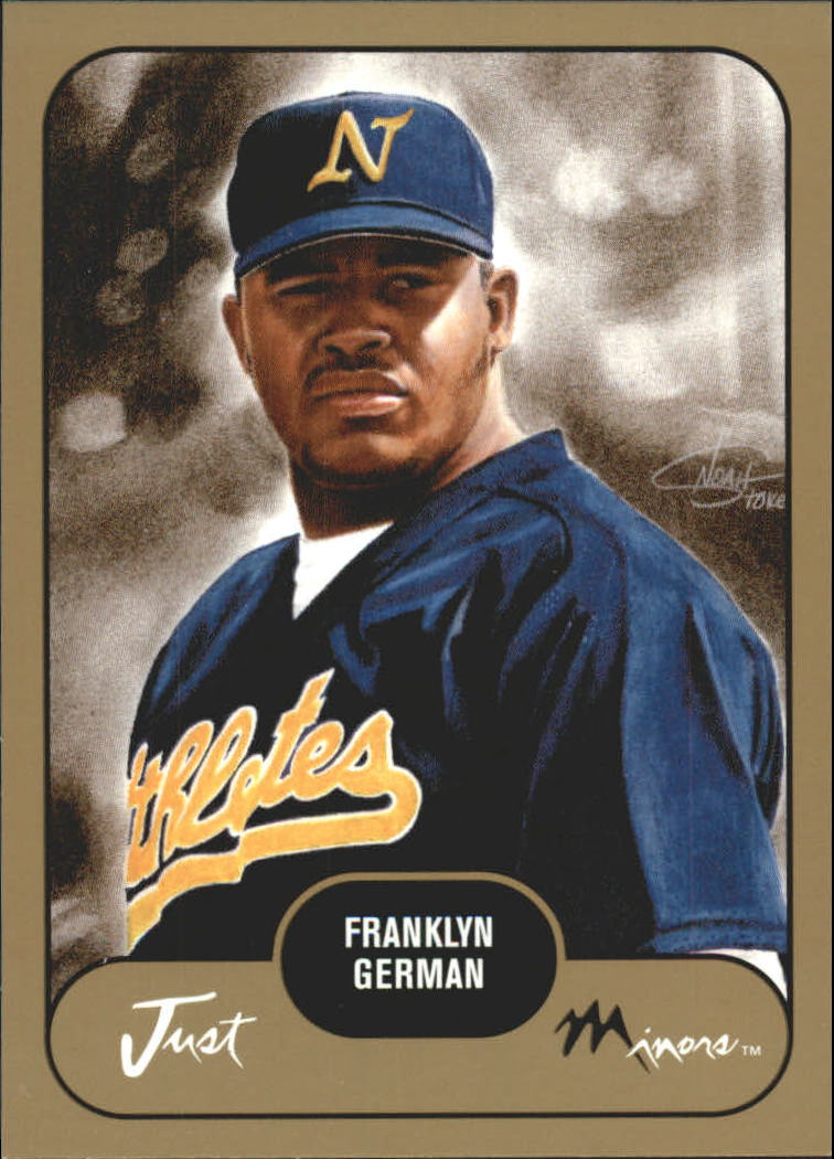 2002 Just Prospects Gold #13 Franklyn German