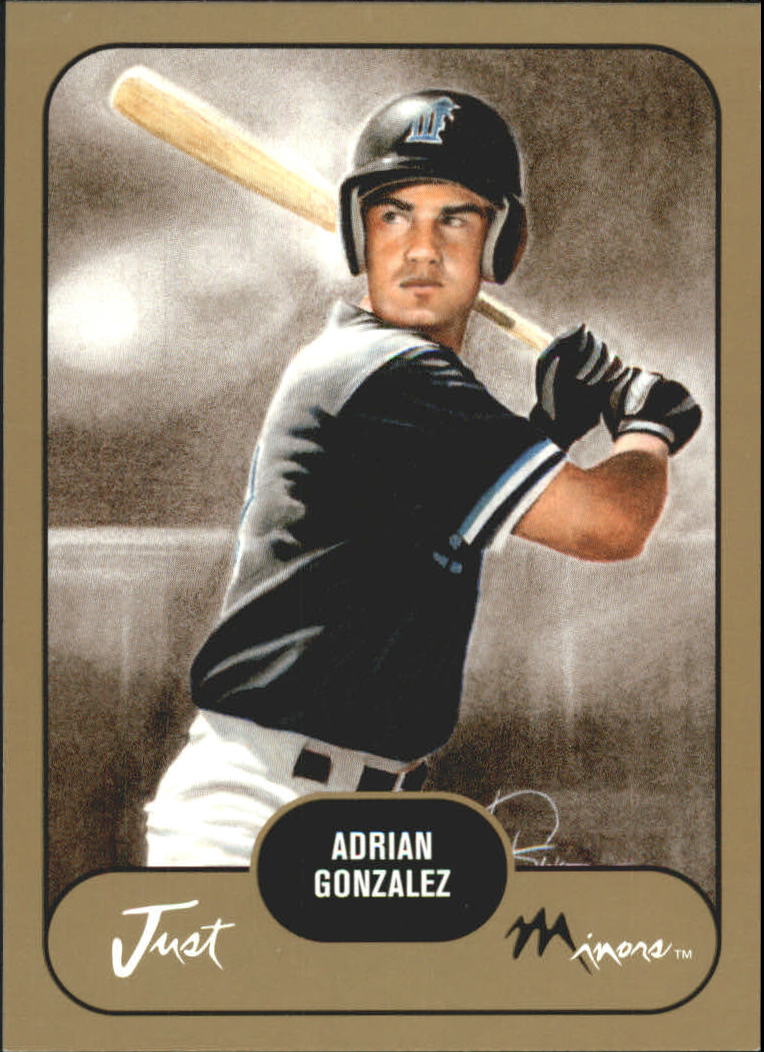 2002 Just Prospects Gold #14 Adrian Gonzalez