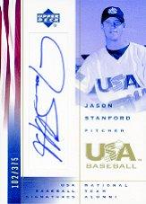 2002 USA Baseball National Team Signatures #JS Jason Stanford