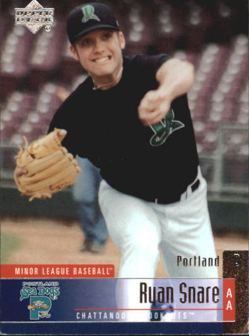 2002 UD Minor League #161 Ryan Snare