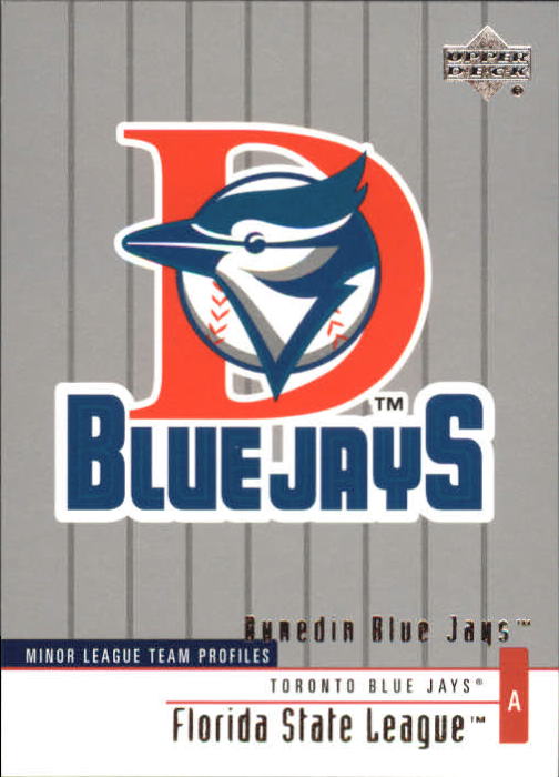 2002 UD Minor League #258 Dunedin Blue Jays TM