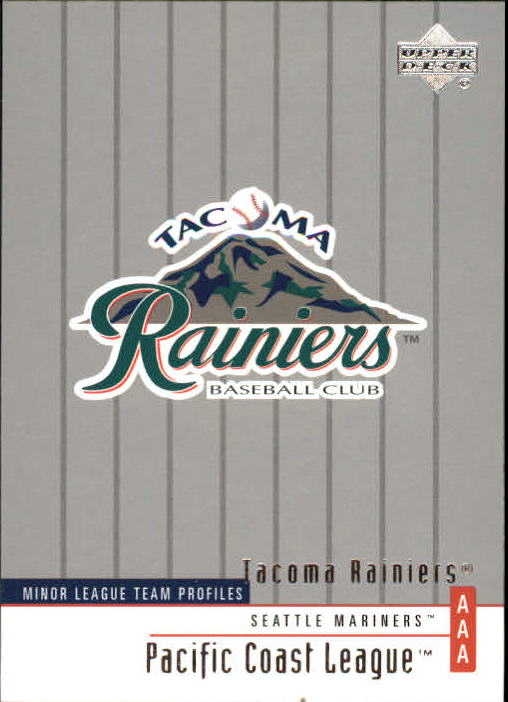 2002 UD Minor League #318 Tacoma Rainiers TM