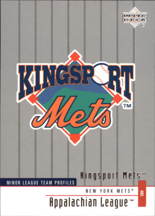 2002 UD Minor League #333 Kingsport Mets TM