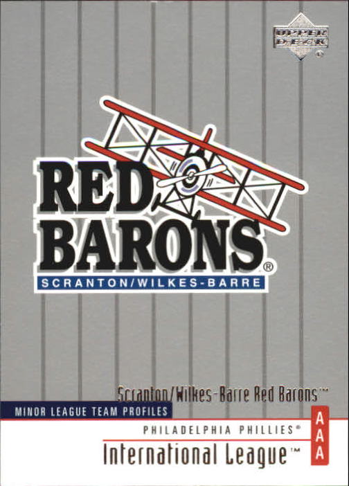 2002 UD Minor League #344 SWB Red Barons TM