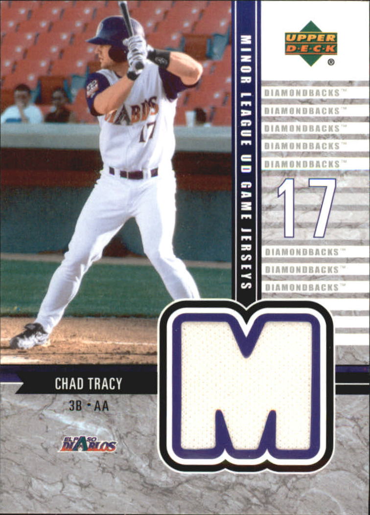 2002 UD Minor League Game Jerseys #JCT Chad Tracy