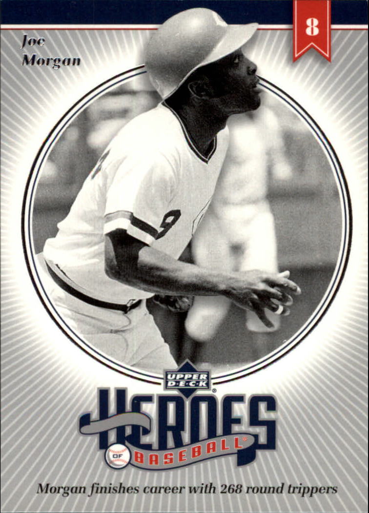 2002 Upper Deck Prospect Premieres Heroes of Baseball #HJM3 Joe Morgan