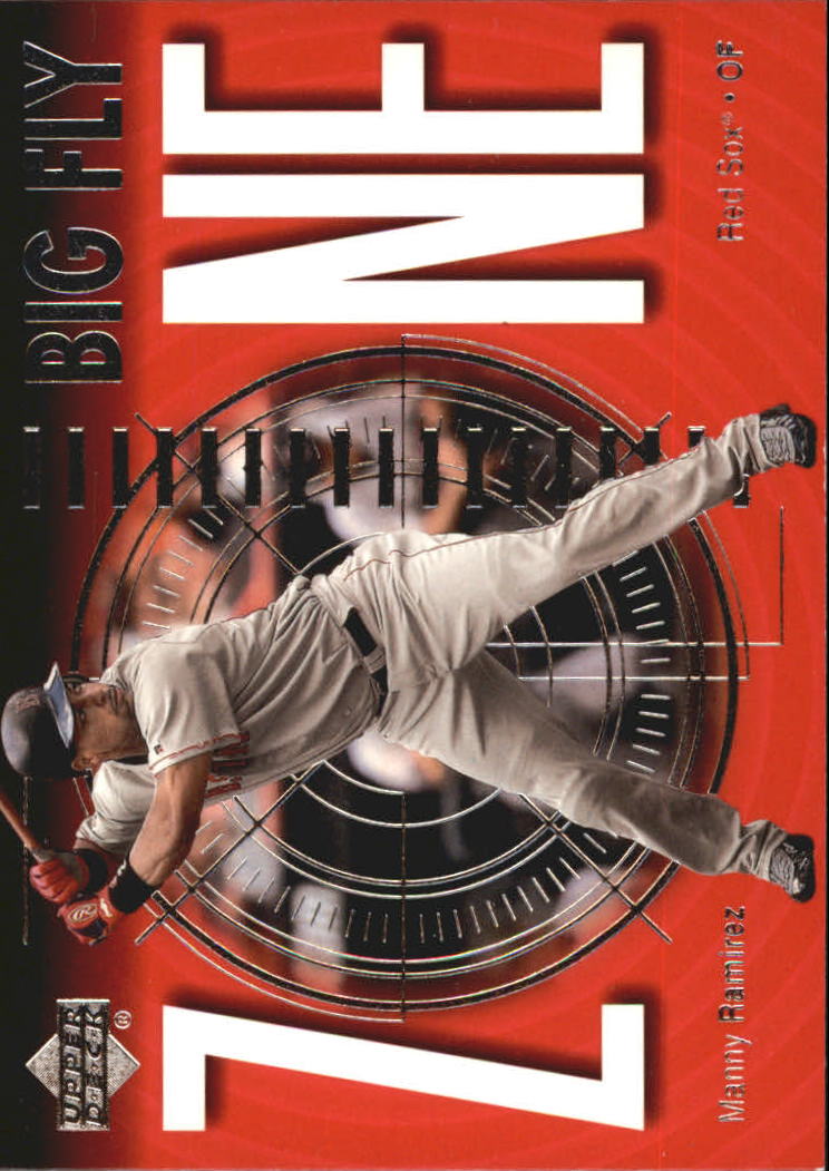 2002 Upper Deck Big Fly Zone #Z3 Manny Ramirez