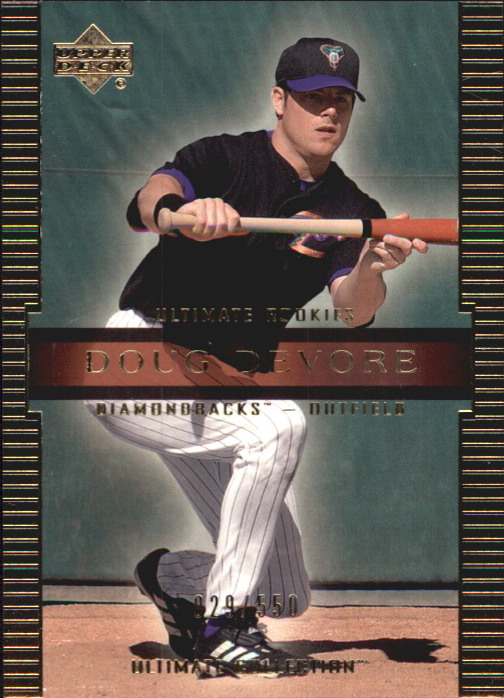2002 Ultimate Collection #62 Doug Devore UR RC