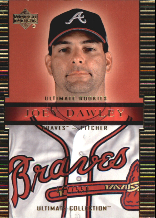 2002 Ultimate Collection #64 Joey Dawley UR RC
