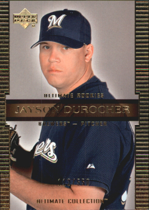 2002 Ultimate Collection #75 Jayson Durocher UR RC
