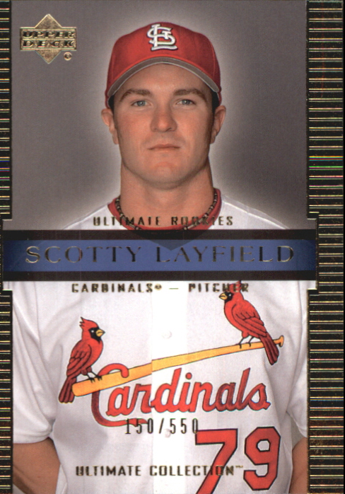 2002 Ultimate Collection #87 Scotty Layfield UR RC