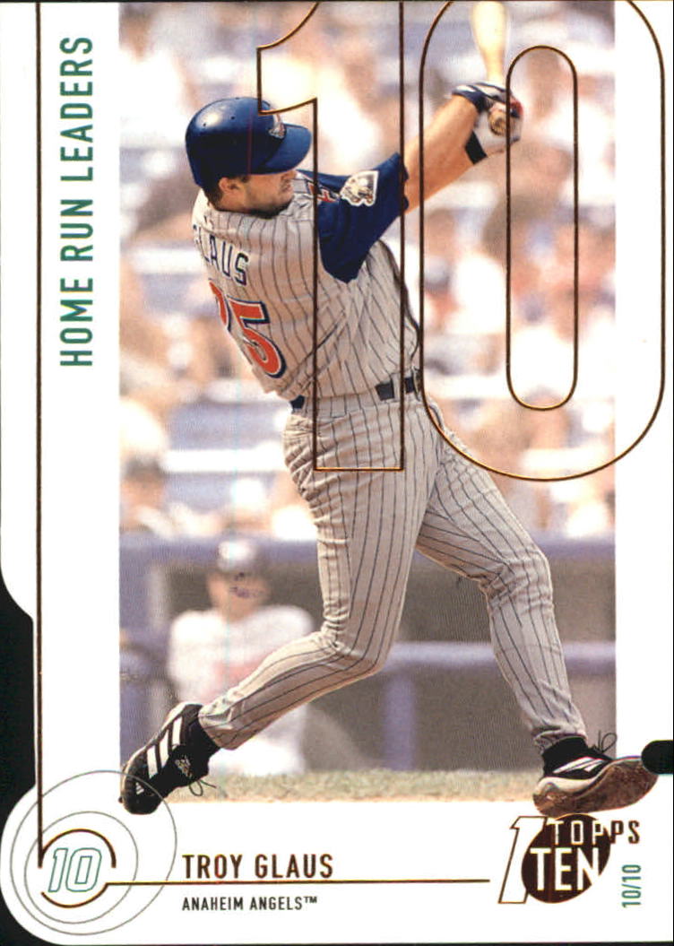 2002 Topps Baseball Topps Ten Die Cuts Parallel Singles - You Choose - Picture 22 of 119
