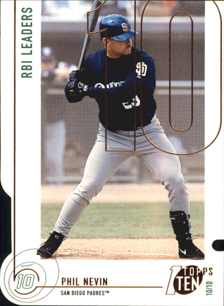 2002 Topps Baseball Topps Ten Die Cuts Parallel Singles - You Choose - Picture 24 of 119