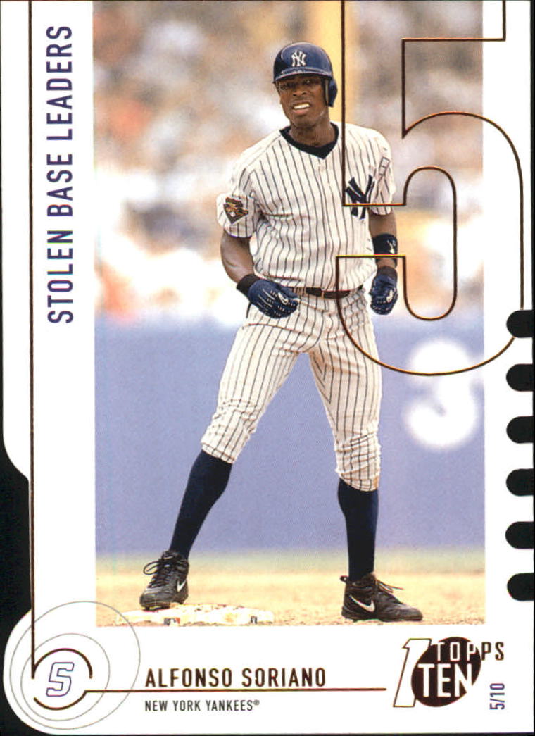 2002 Topps Baseball Topps Ten Die Cuts Parallel Singles - You Choose - Picture 32 of 119