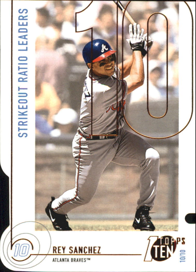 2002 Topps Baseball Topps Ten Die Cuts Parallel Singles - You Choose - Picture 50 of 119