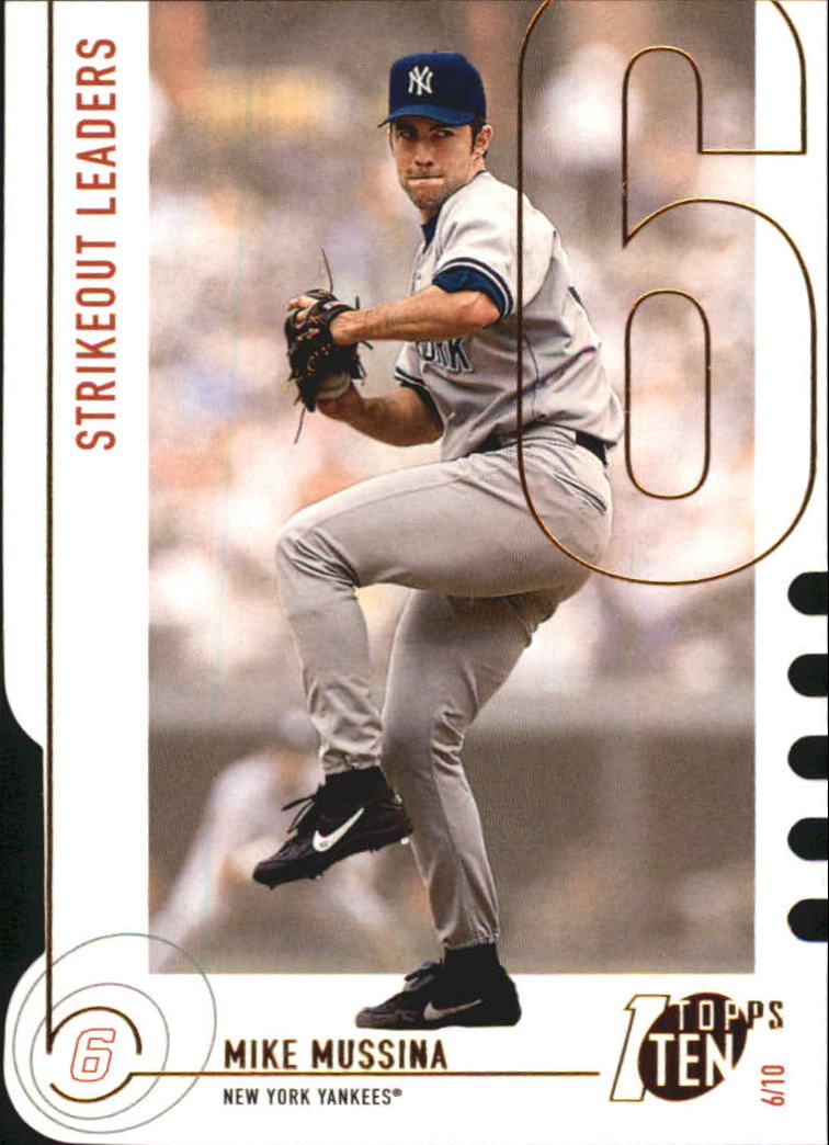 2002 Topps Baseball Topps Ten Die Cuts Parallel Singles - You Choose - Picture 80 of 119