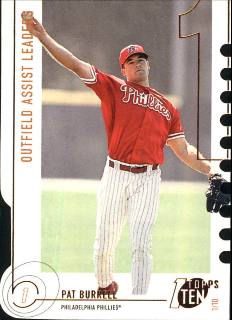 2002 Topps Baseball Topps Ten Die Cuts Parallel Singles - You Choose - Picture 97 of 119