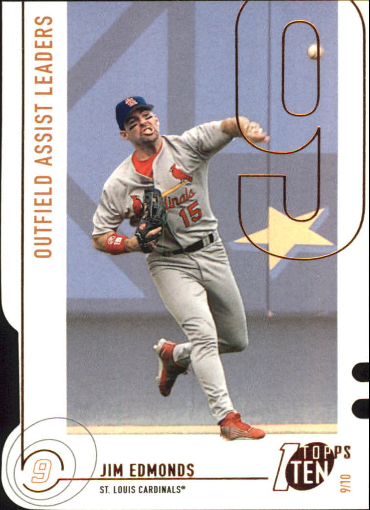 2002 Topps Baseball Topps Ten Die Cuts Parallel Singles - You Choose - Picture 109 of 119