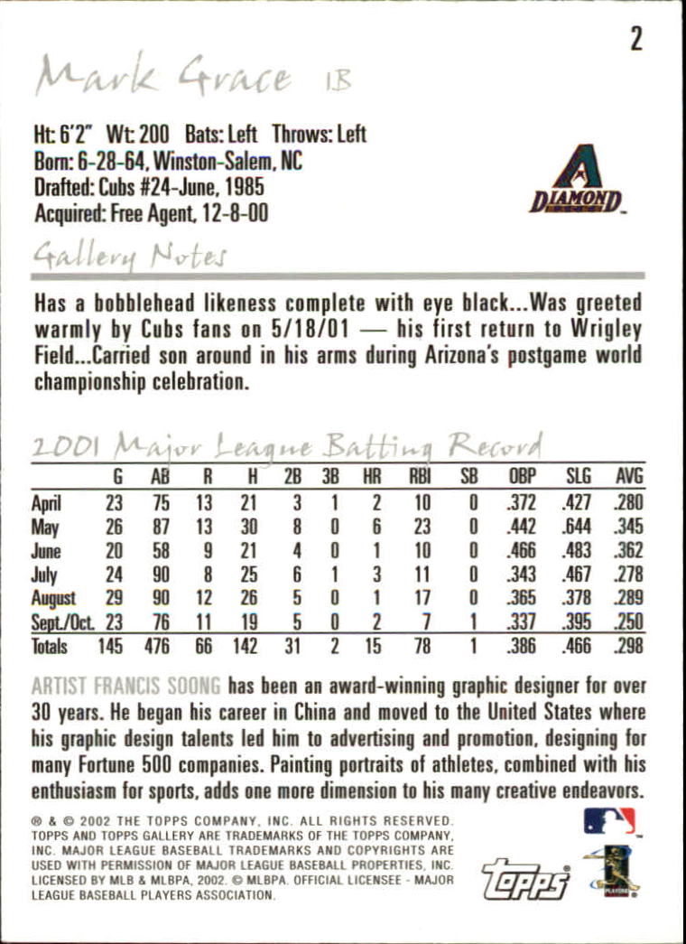 A1646- 2002 Topps Gallerie BB Karten 1-200 + Rookies -du Pick- 15 + Free US - Bild 5 von 382