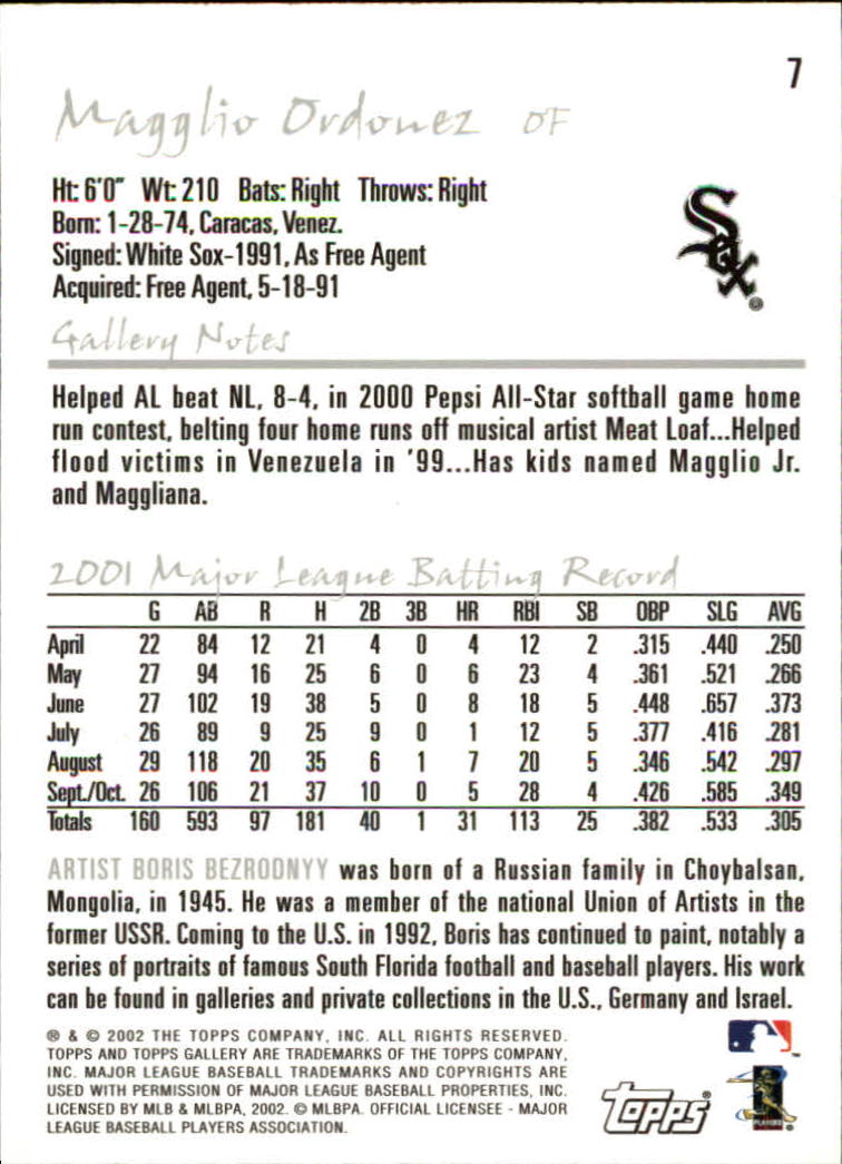 A1646- 2002 Topps Gallerie BB Karten 1-200 + Rookies -du Pick- 15 + Free US - Bild 15 von 382