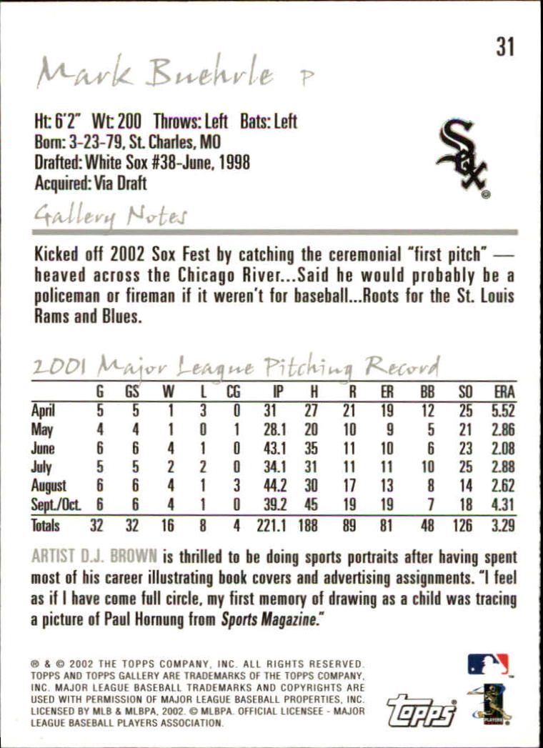 A1646- 2002 Topps Gallerie BB Karten 1-200 + Rookies -du Pick- 15 + Free US - Bild 63 von 382