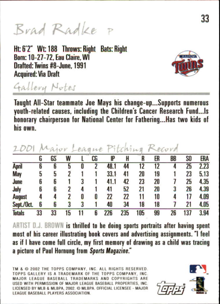 A1646- 2002 Topps Gallerie BB Karten 1-200 + Rookies -du Pick- 15 + Free US - Bild 67 von 382