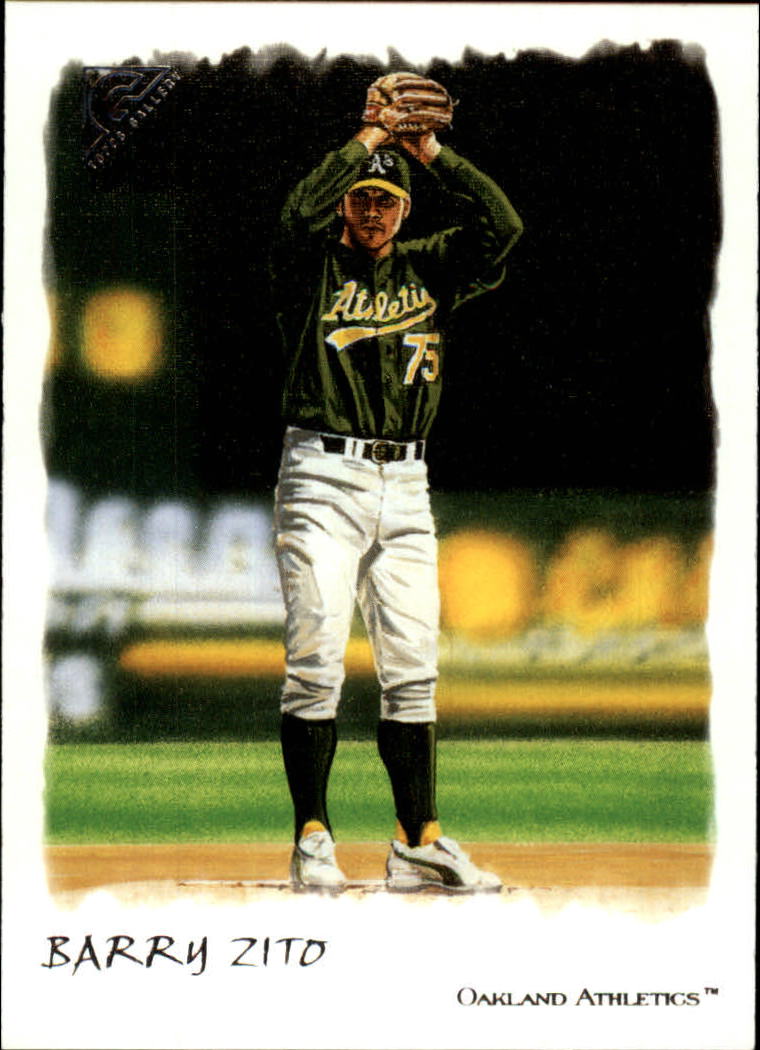 2002 Topps Gallery #45 Barry Zito - NM-MT