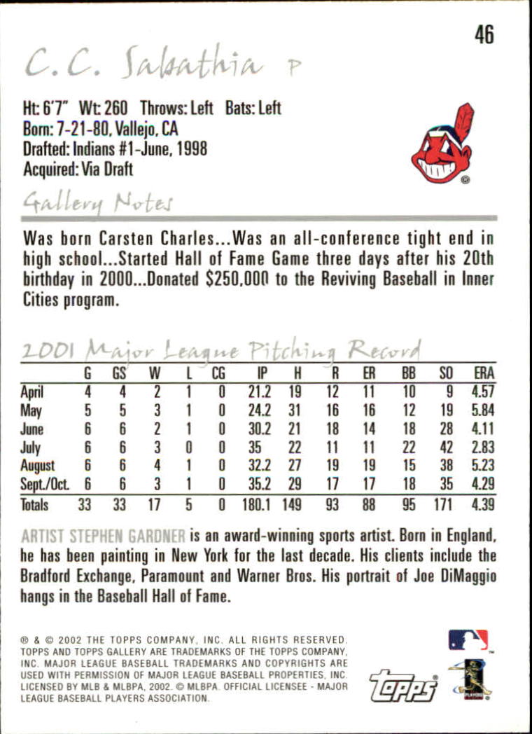 A1646- 2002 Topps Gallerie BB Karten 1-200 + Rookies -du Pick- 15 + Free US - Bild 91 von 382