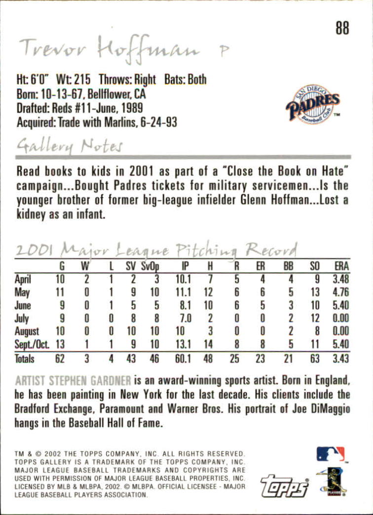 A1646- 2002 Topps Gallerie BB Karten 1-200 + Rookies -du Pick- 15 + Free US - Bild 169 von 382