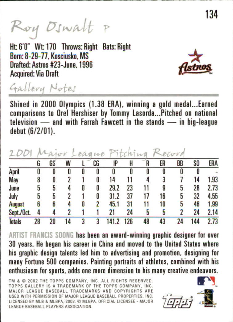 A1646- 2002 Topps Gallerie BB Karten 1-200 + Rookies -du Pick- 15 + Free US - Bild 261 von 382