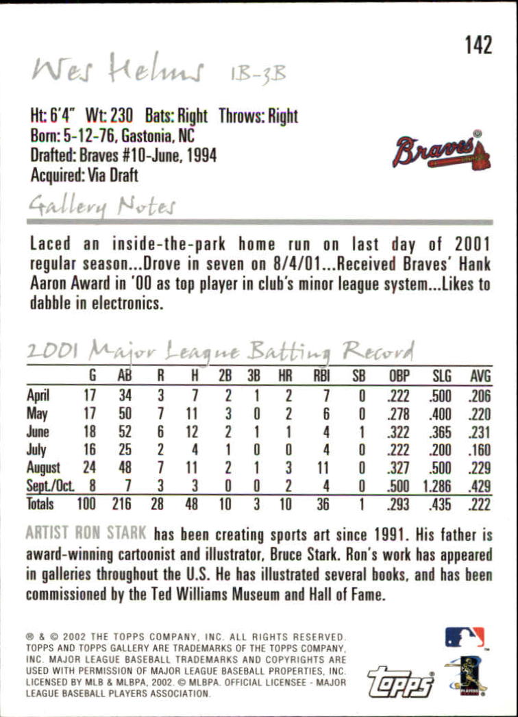 A1646- 2002 Topps Gallerie BB Karten 1-200 + Rookies -du Pick- 15 + Free US - Bild 277 von 382