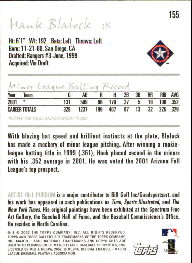 A1646- 2002 Topps Gallerie BB Karten 1-200 + Rookies -du Pick- 15 + Free US - Bild 301 von 382