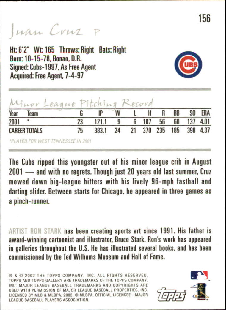 A1646- 2002 Topps Gallerie BB Karten 1-200 + Rookies -du Pick- 15 + Free US - Bild 303 von 382