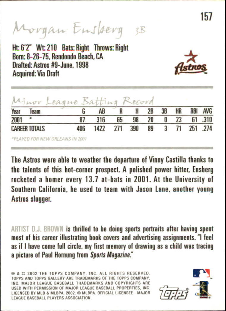 A1646- 2002 Topps Gallerie BB Karten 1-200 + Rookies -du Pick- 15 + Free US - Bild 305 von 382