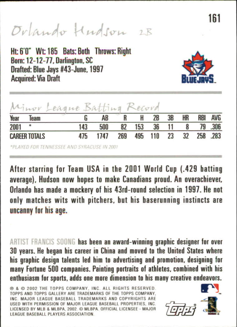 A1646- 2002 Topps Gallerie BB Karten 1-200 + Rookies -du Pick- 15 + Free US - Bild 311 von 382