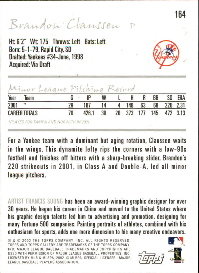 A1646- 2002 Topps Gallerie BB Karten 1-200 + Rookies -du Pick- 15 + Free US - Bild 317 von 382