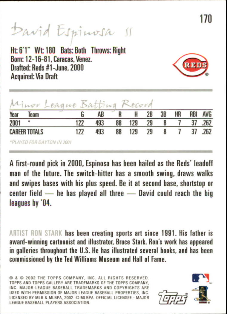 A1646- 2002 Topps Gallerie BB Karten 1-200 + Rookies -du Pick- 15 + Free US - Bild 329 von 382