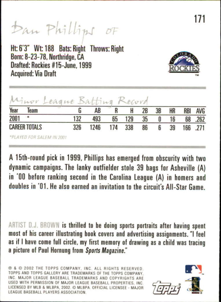 A1646- 2002 Topps Gallerie BB Karten 1-200 + Rookies -du Pick- 15 + Free US - Bild 331 von 382