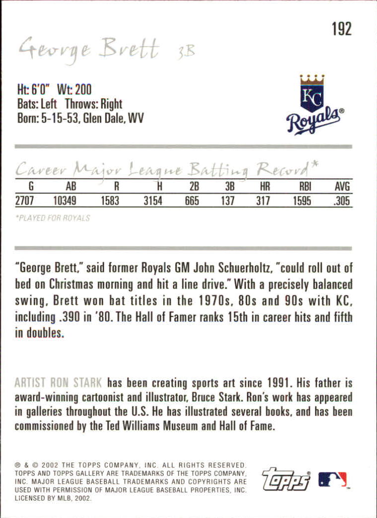 A1646- 2002 Topps Gallerie BB Karten 1-200 + Rookies -du Pick- 15 + Free US - Bild 370 von 382