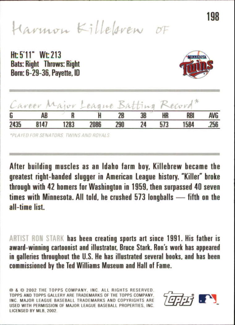 A1646- 2002 Topps Gallerie BB Karten 1-200 + Rookies -du Pick- 15 + Free US - Bild 380 von 382