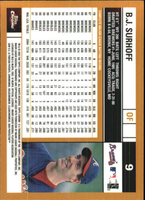 2002 Topps Chrome Baseball (#1-331) Singles - You Choose - Picture 13 of 469