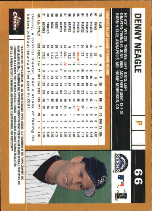 2002 Topps Chrome Baseball (#1-331) Singles - You Choose - Picture 89 of 469