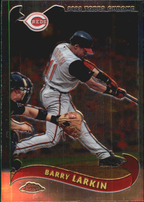 2002 Topps Chrome #85 Barry Larkin