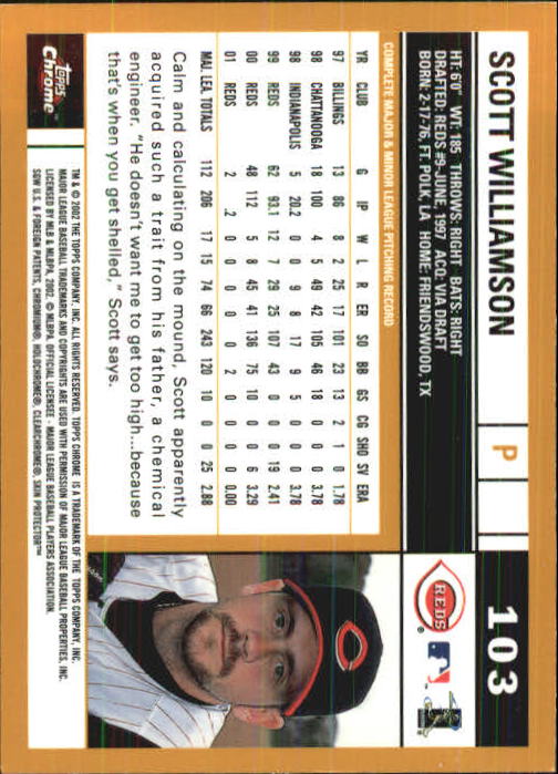 2002 Topps Chrome Baseball (#1-331) Singles - You Choose - Picture 133 of 469