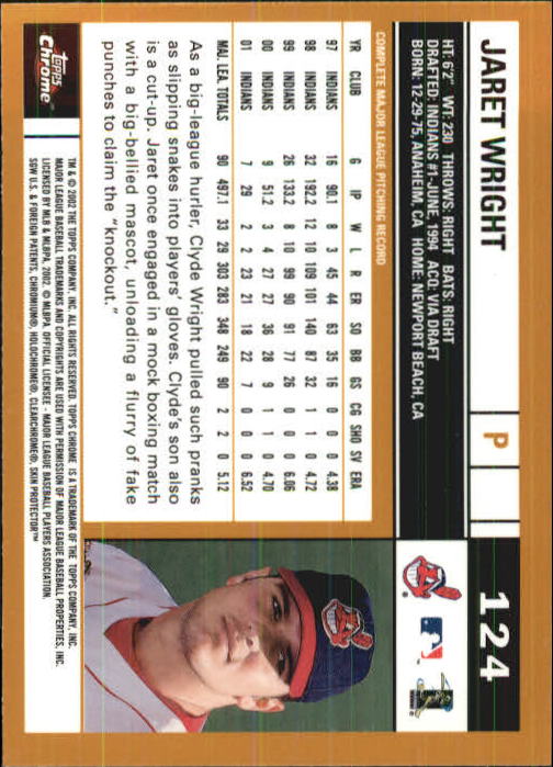 2002 Topps Chrome Baseball (#1-331) Singles - You Choose - Picture 169 of 469