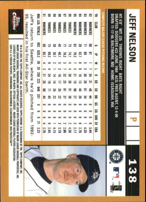 2002 Topps Chrome Baseball (#1-331) Singles - You Choose - Picture 193 of 469