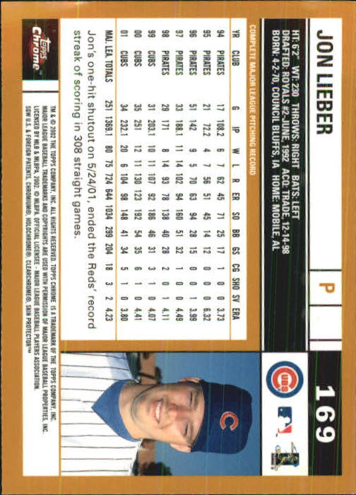 2002 Topps Chrome Baseball (#1-331) Singles - You Choose - Picture 237 of 469