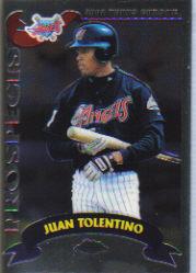 2002 Topps Chrome #318 Juan Tolentino PROS RC