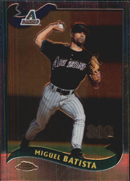 2002 Topps Chrome #374 Miguel Batista